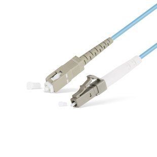 Фото Оптический патчкорд SC/UPC-LC/UPC, MM(OM3), 3м, Simplex UPC-3SCLC(MM)S(ON)C &ndash; купить с доставкой по Украине в интернет-магазине Net-server