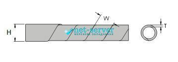 Photo of Spiral cable organizer, PVC, &Oslash; 4.5 mm, 10 m, black, KSS. &ndash; buy online with delivery across Ukraine at Net-server