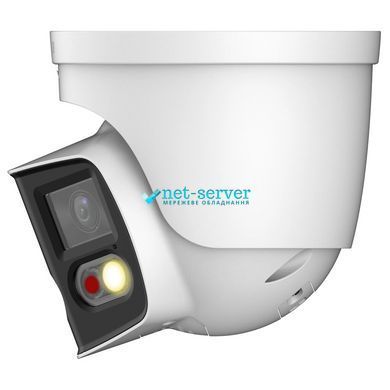 Photo of IP-camera 2*4 MP Dahua DH-IPC-PDW3849-A180-AS-PV (2.8 mm) with dual lens and illumination for video surveillance &ndash; buy online with delivery across Ukraine at Net-server