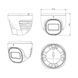 IP-camera 4 MP Provision-ISR DH-340ADN-MVF-V4 (2.8-12 mm) for video surveillance